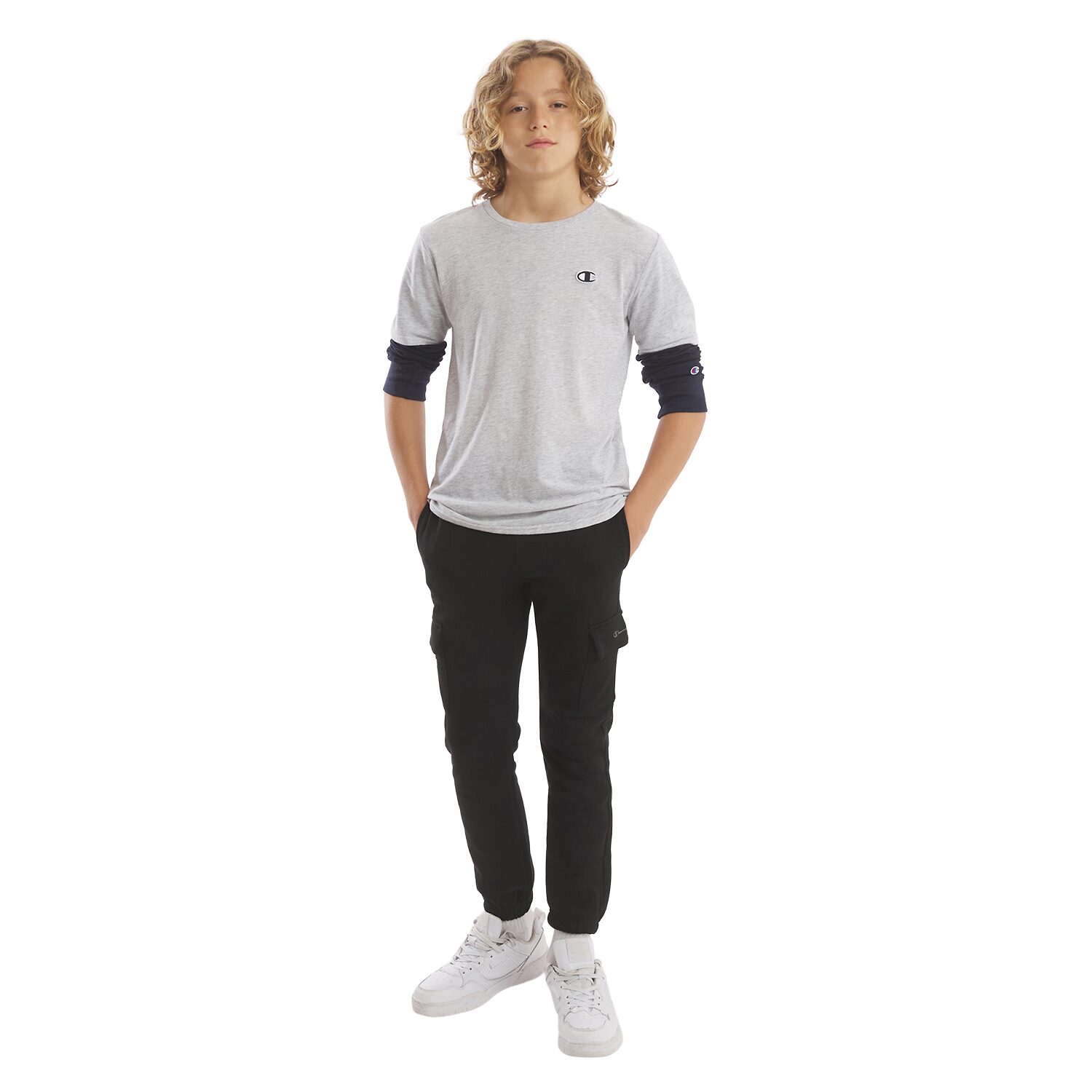 Champion Big Kid Boys Cuffed Active Cargo Pant