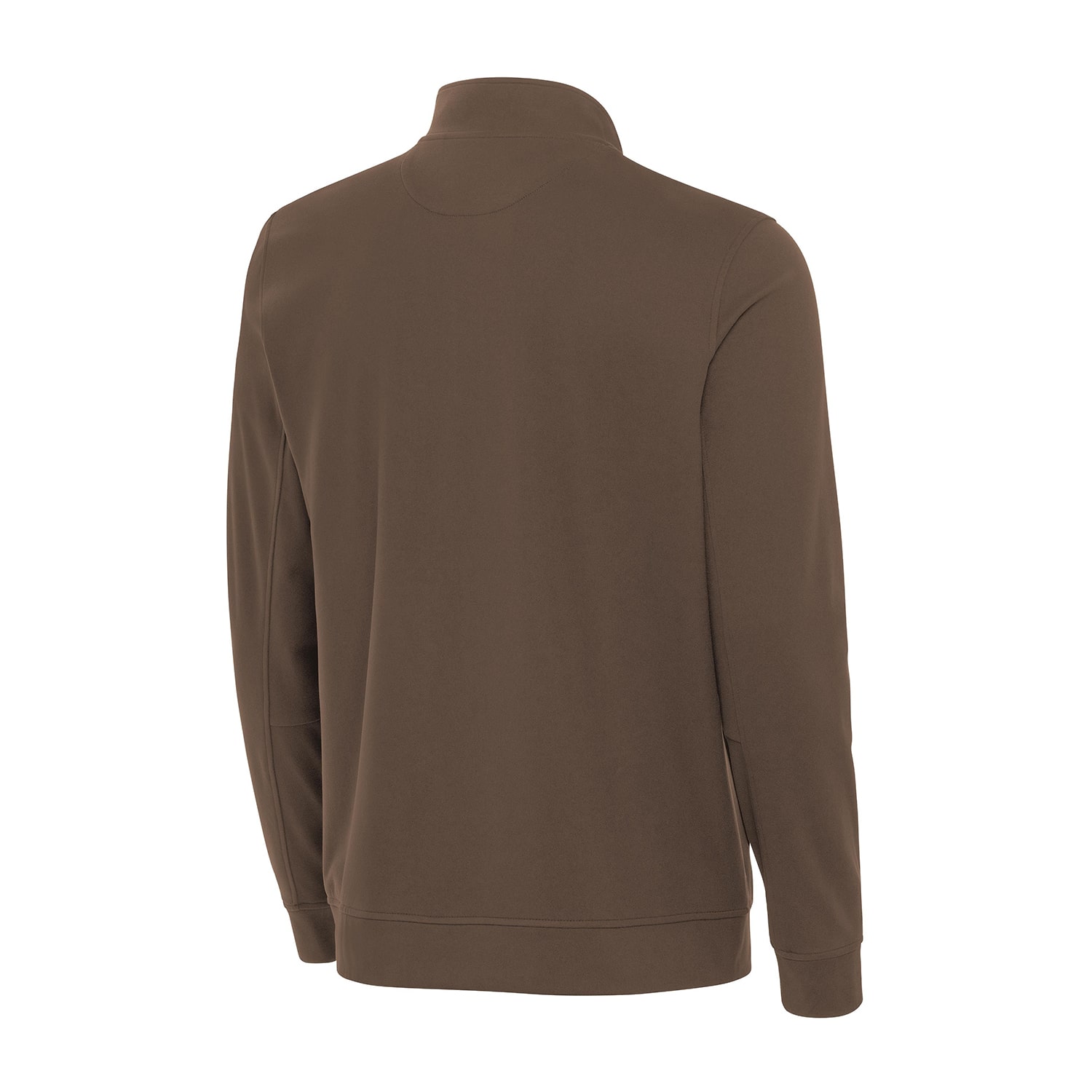 Antigua Echelon Quarter Zip Mens Mock Neck Long Sleeve Active Quarter-Zip Pullover