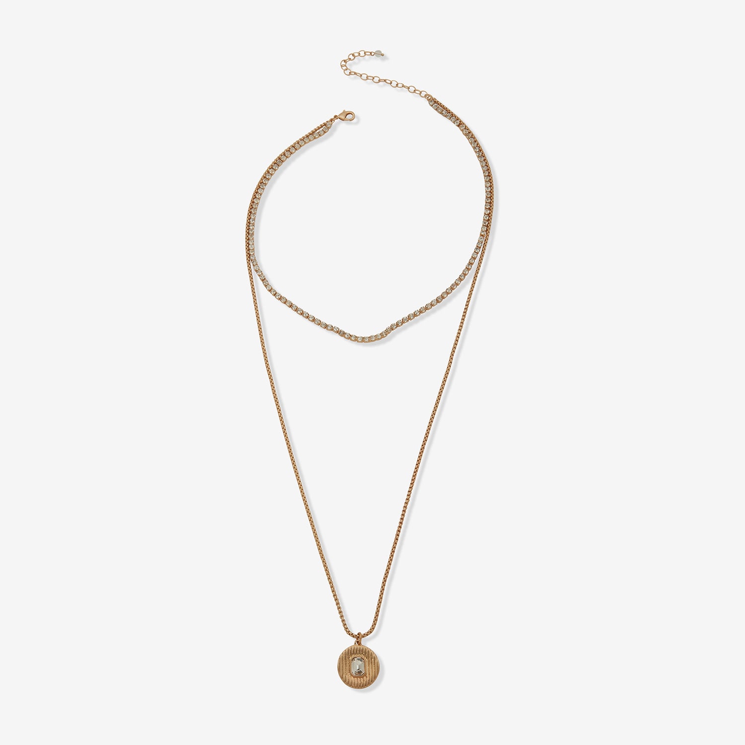 A.N.A Womens 16 Inch Pendant Necklace