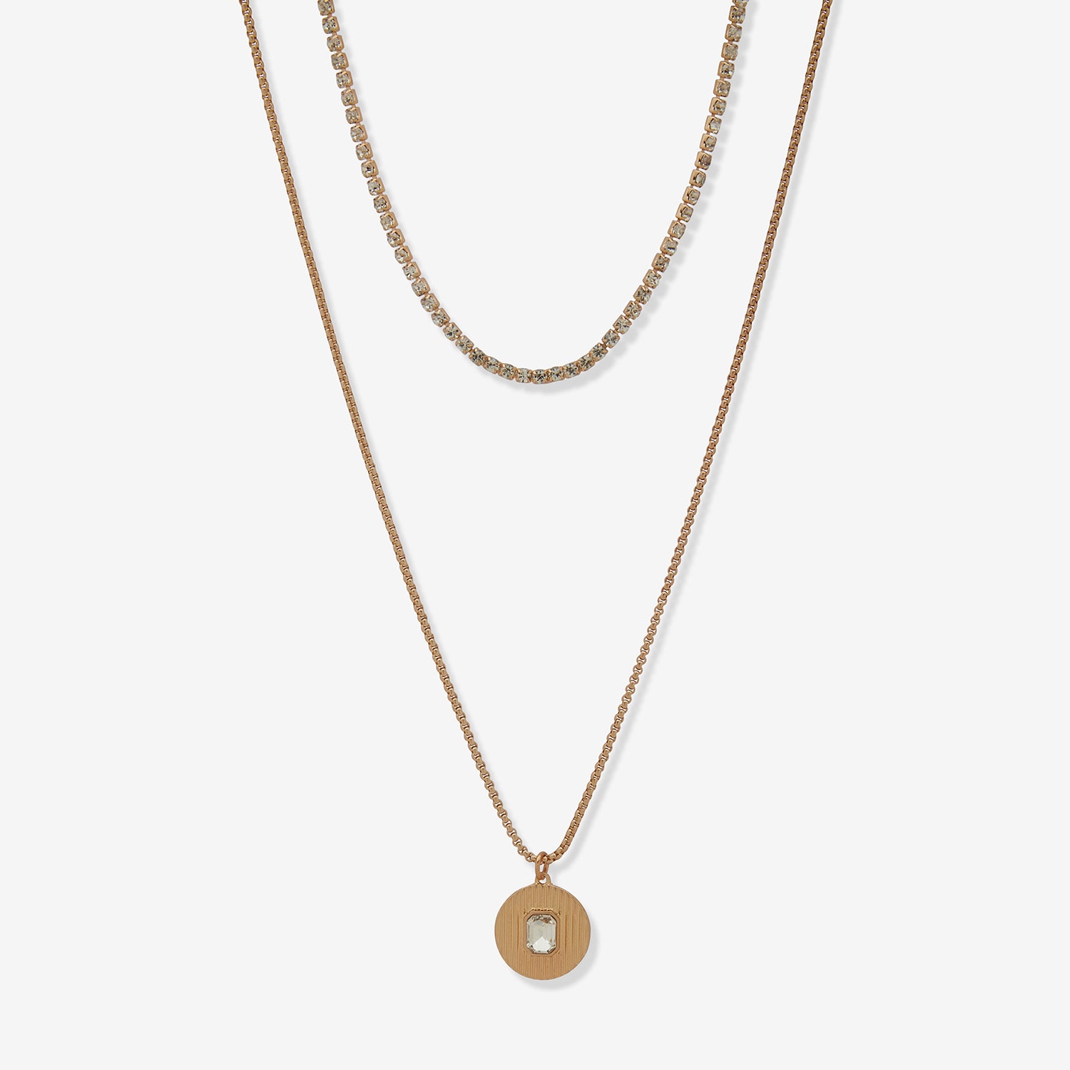 A.N.A Womens 16 Inch Pendant Necklace