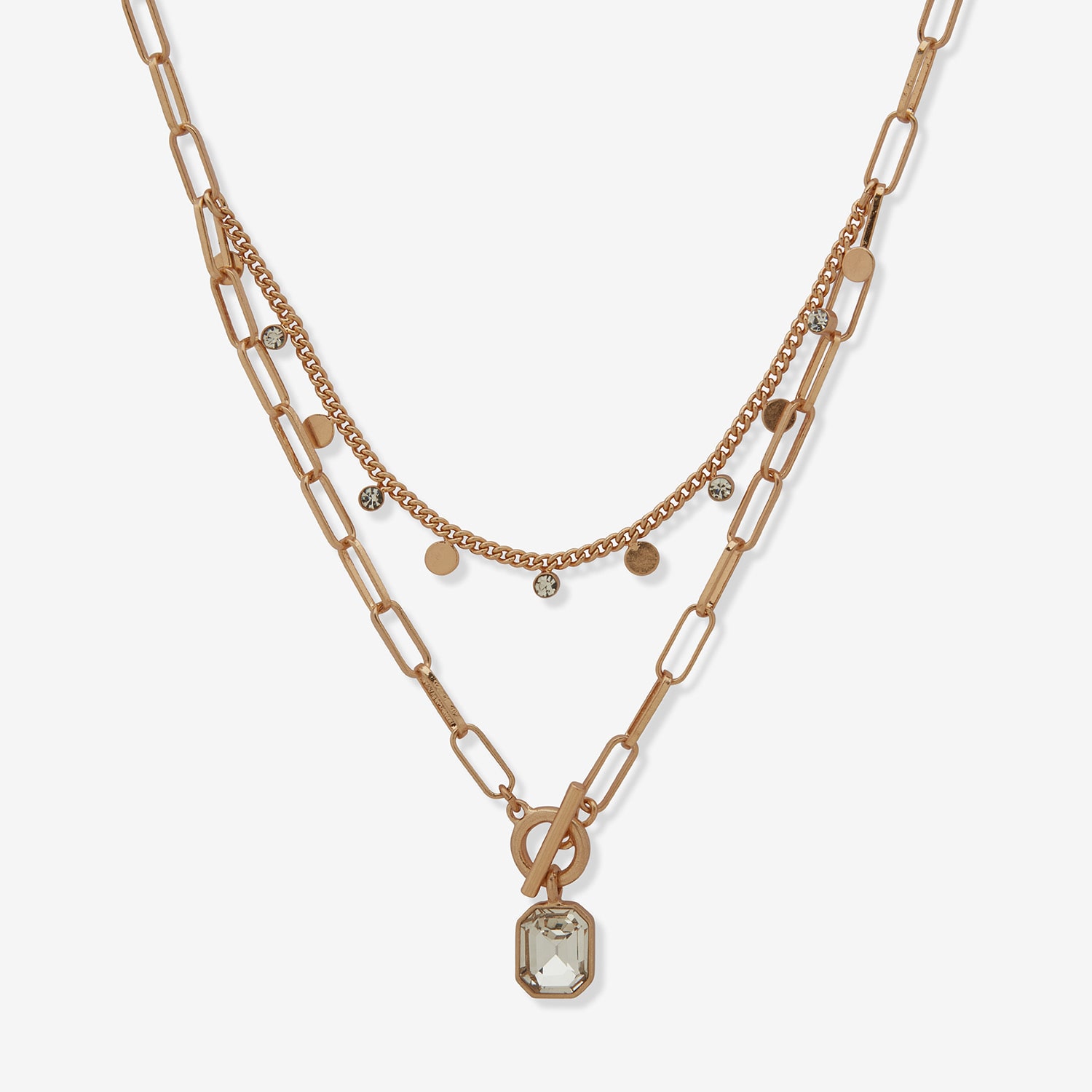 A.N.A Womens 16 Inch Pendant Necklace