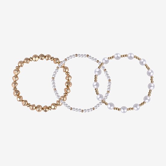 Arizona Womens 3-pc. Bracelet Set