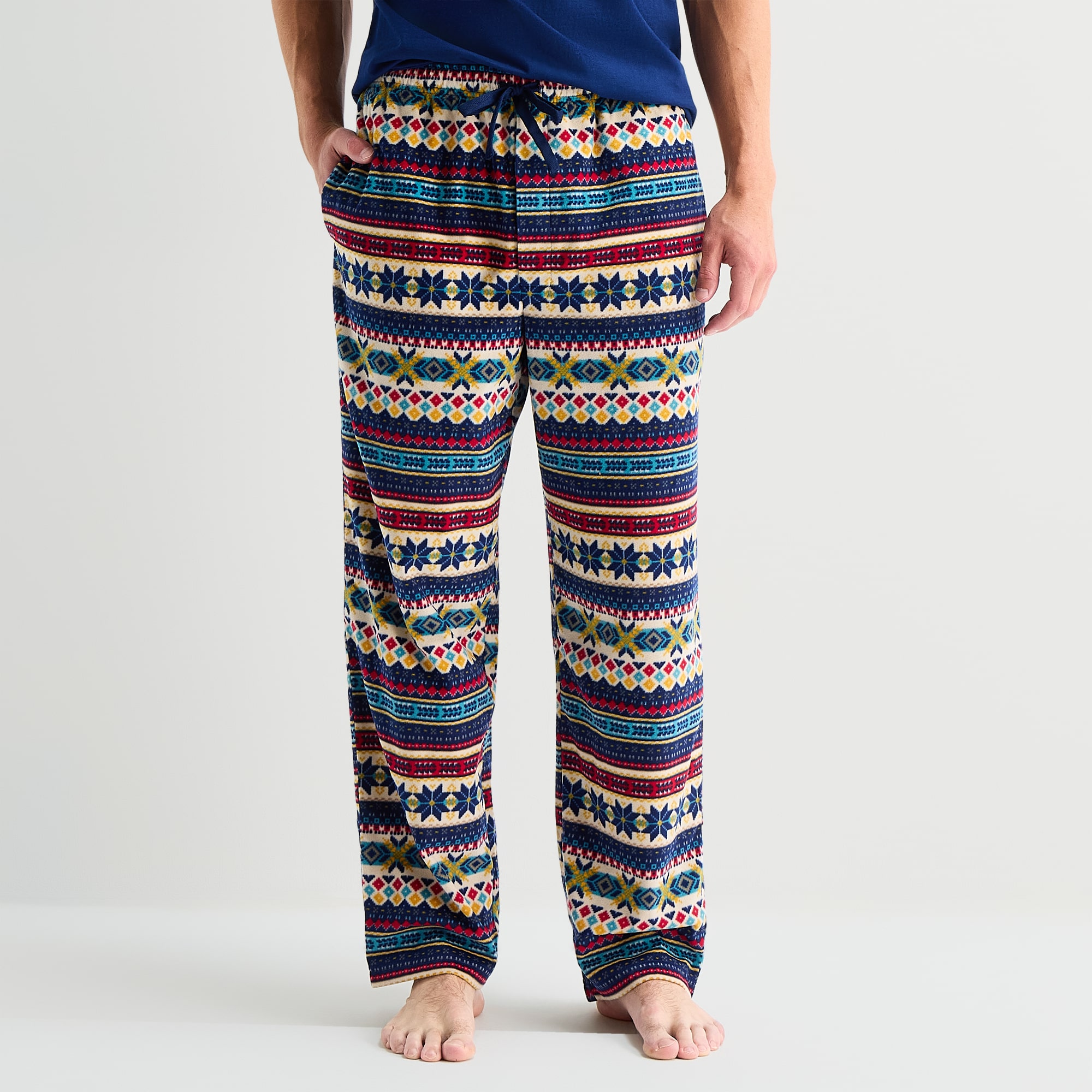 St. John's Bay Mens Microfleece Pajama Pants