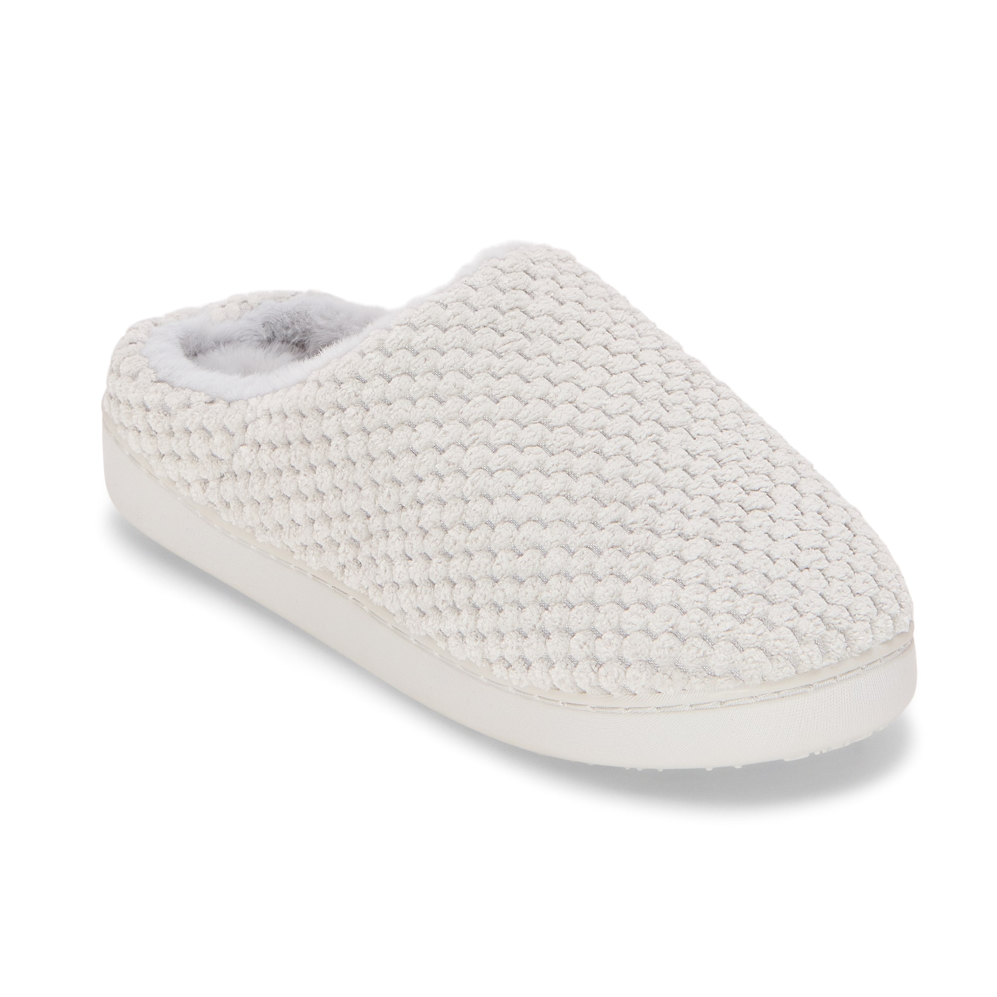 Cuddl Duds Popcorn Womens Memory Foam Clog Slippers