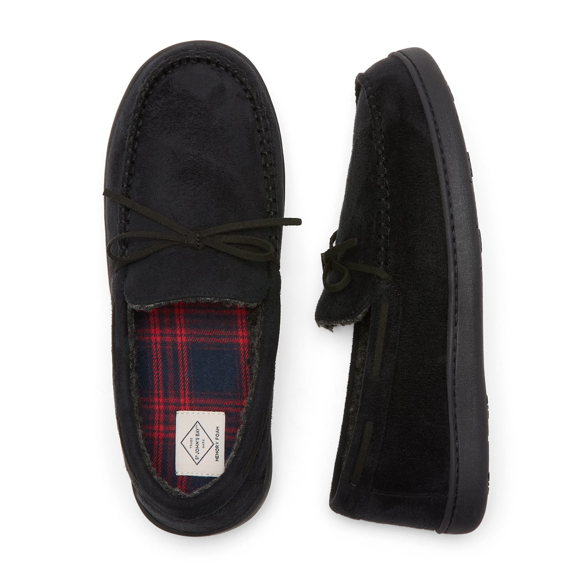 St. John's Bay Mens Moccasin Slippers