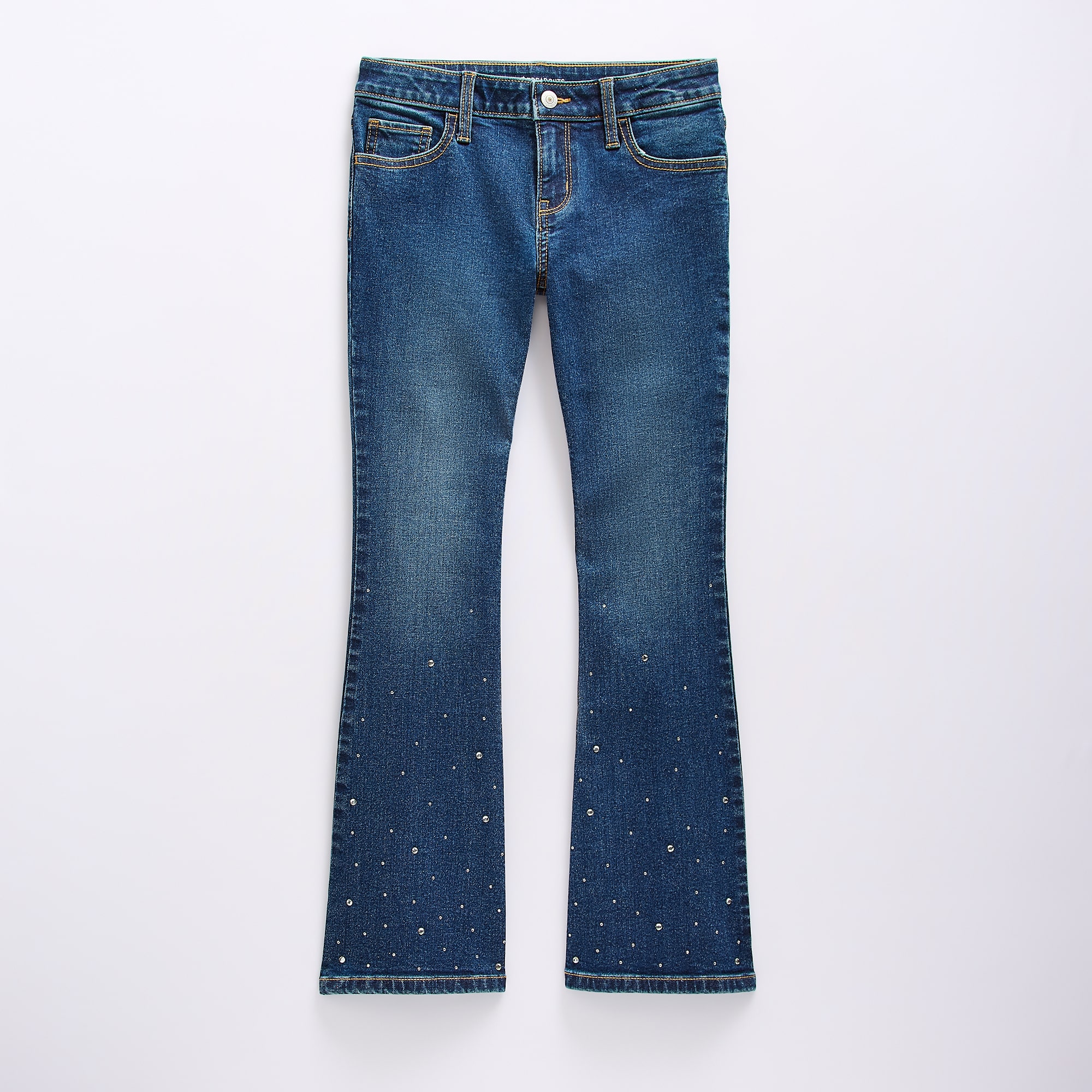 Thereabouts Little & Big Kid Girls Adjustable Waist Flare Leg Jean