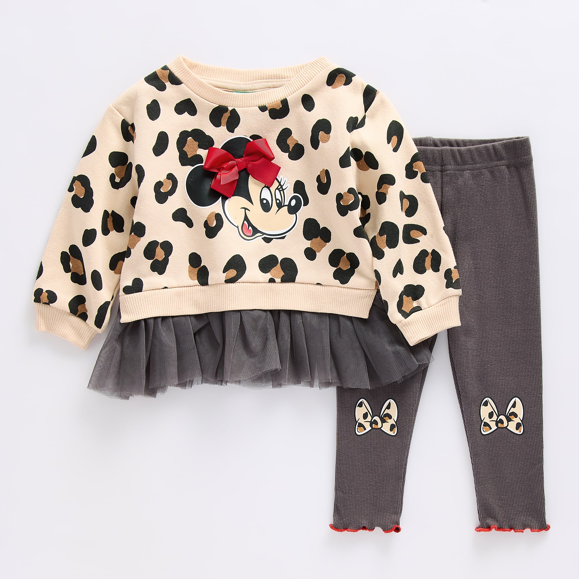 Baby Girls Minnie Mouse 2-pc. Pant Set