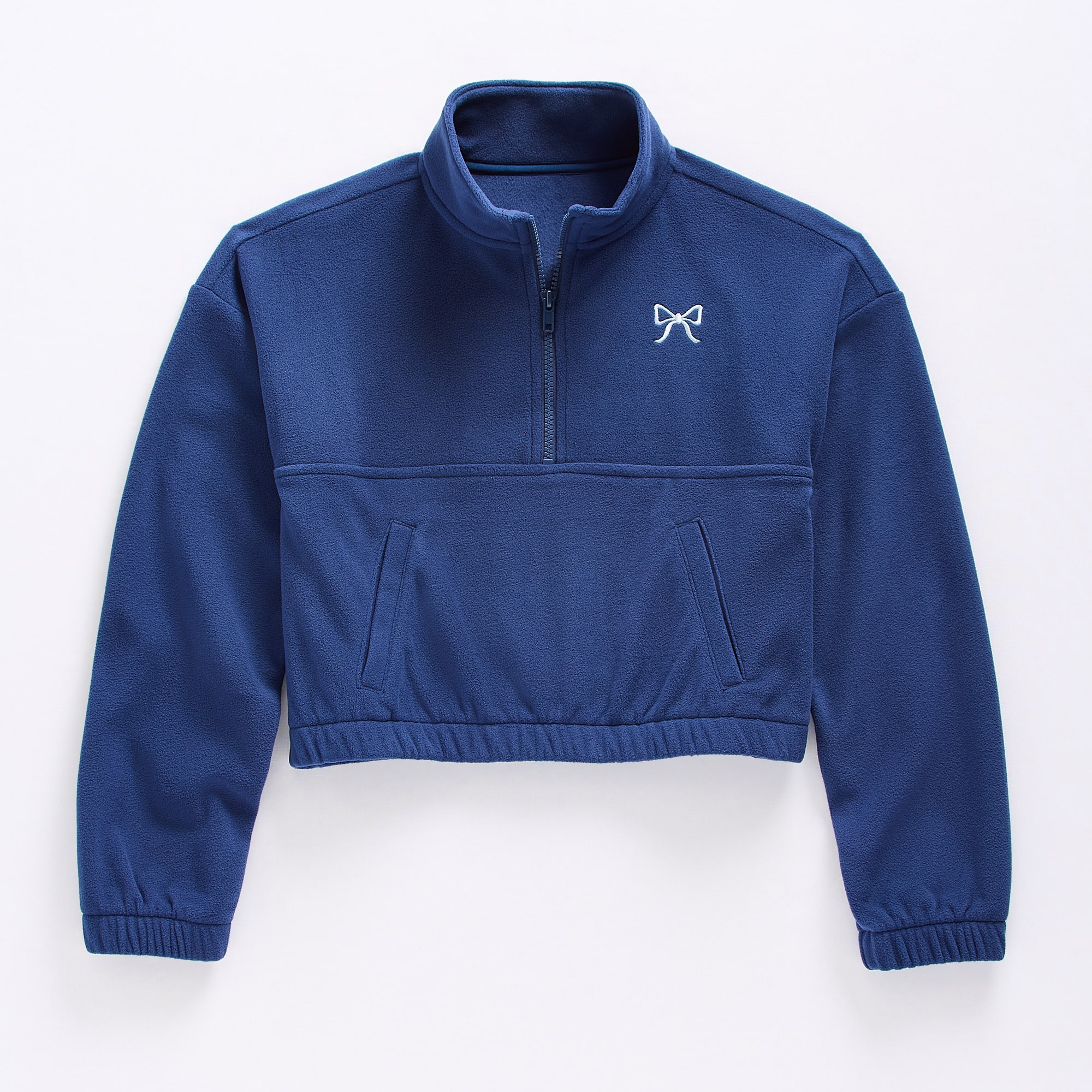 Xersion Little & Big Kid Girls Mock Neck Long Sleeve Active Quarter-Zip ...