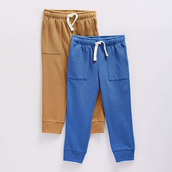 Okie Dokie Toddler & Little Boys Cinched Regular Fit Fleece Jogger Pant