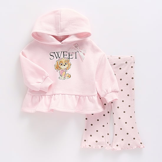 Grayson Little Toddler Girls Paw Patrol Fleece 2-pc. Pant Set