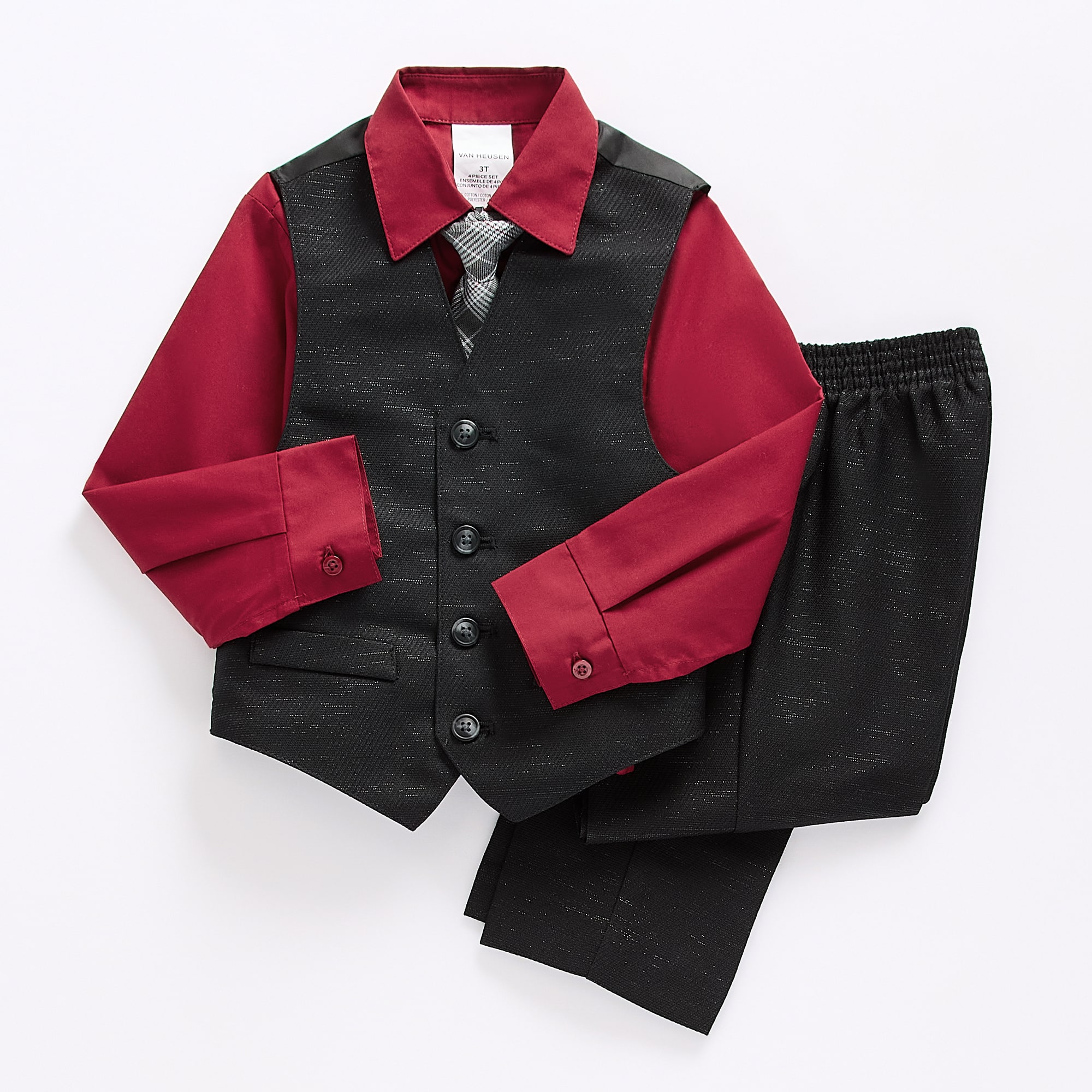 Van Heusen Toddler Boys 3-pc. Suit Set