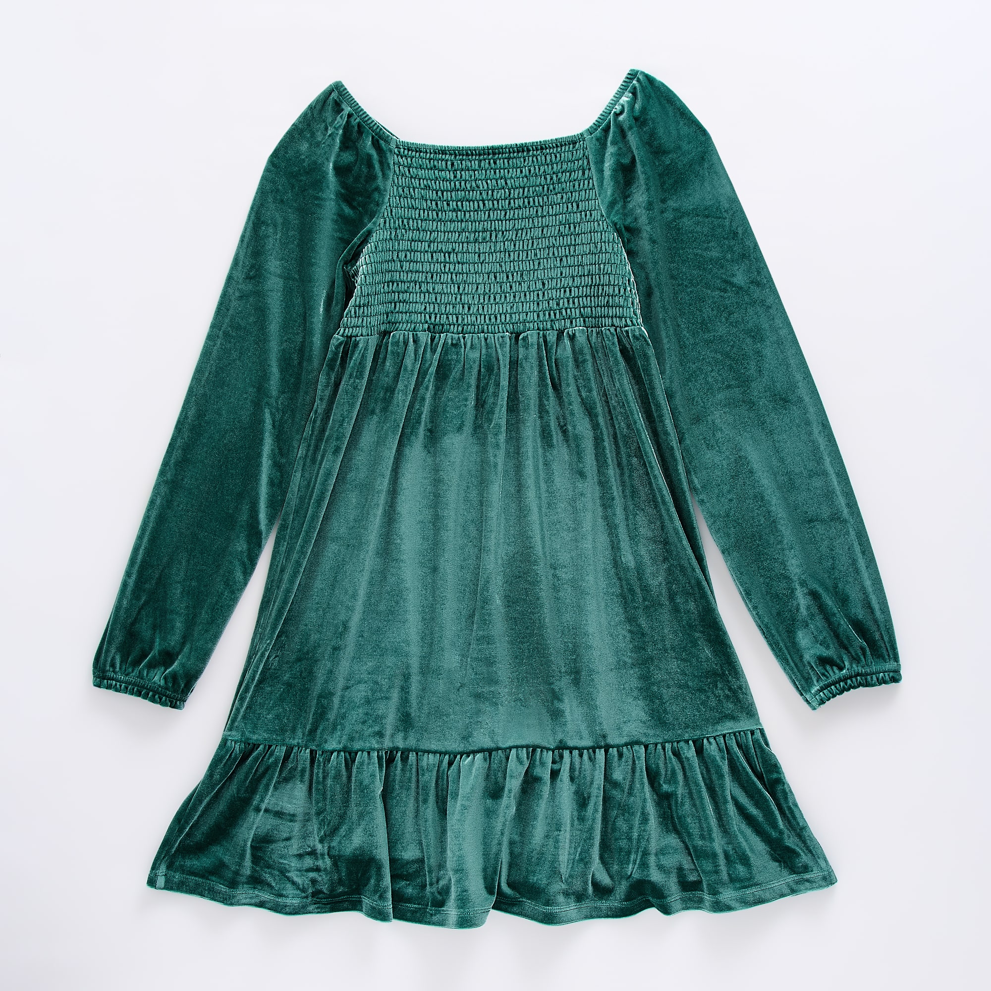Thereabouts Little & Big Kid Girls Long Sleeve Velour A-Line Dress