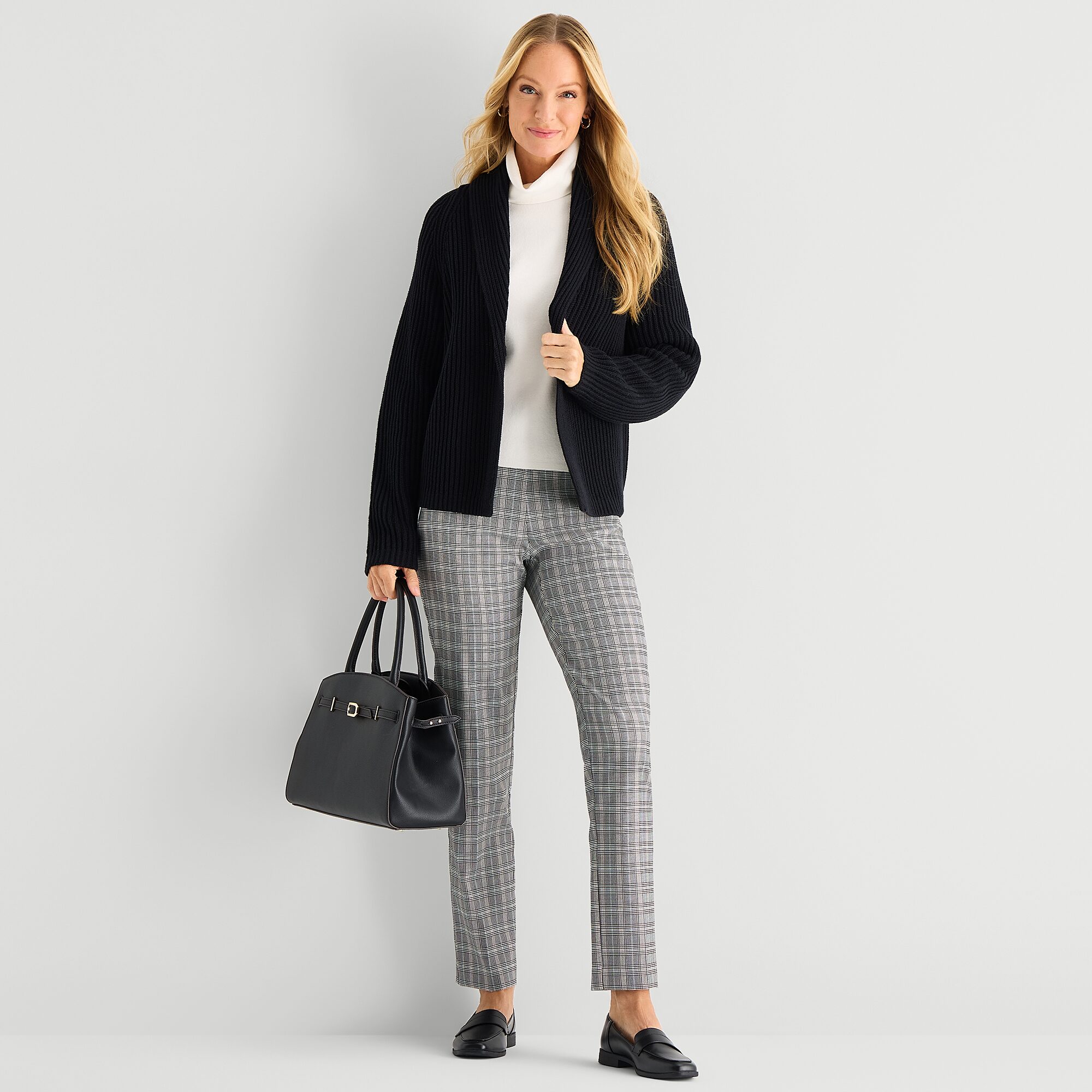 Liz Claiborne Womens V Neck Long Sleeve Button Cardigan