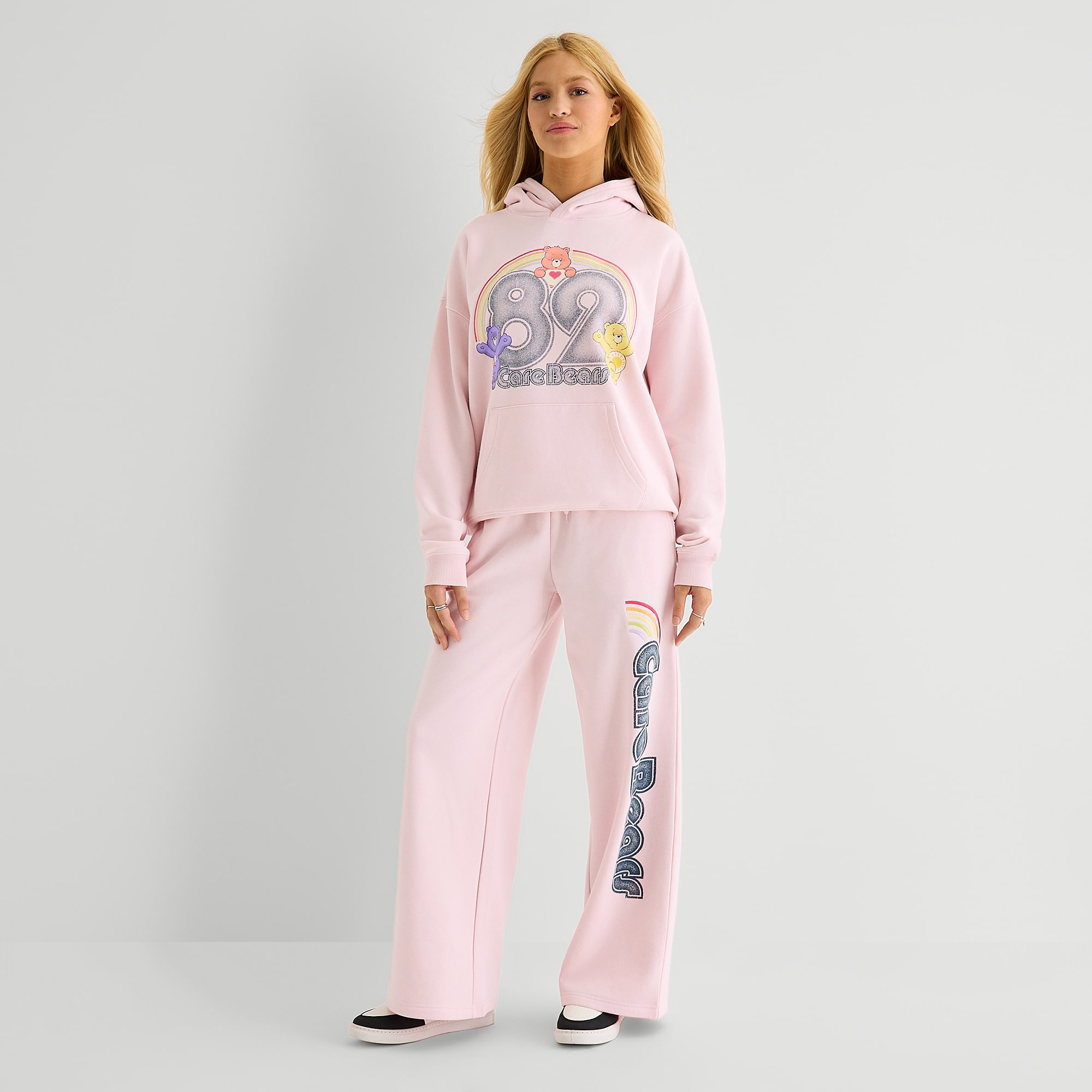 New World Carebears Hoodie Womens Juniors Long Sleeve Care Bears Fleece