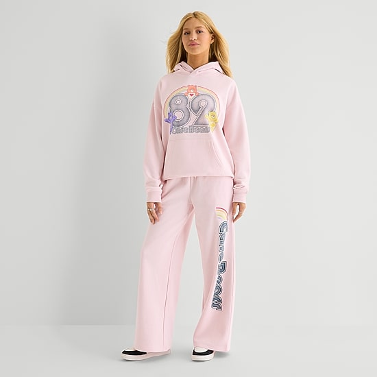 New World Carebears Hoodie Womens Juniors Long Sleeve Care Bears Fleece Hoodie