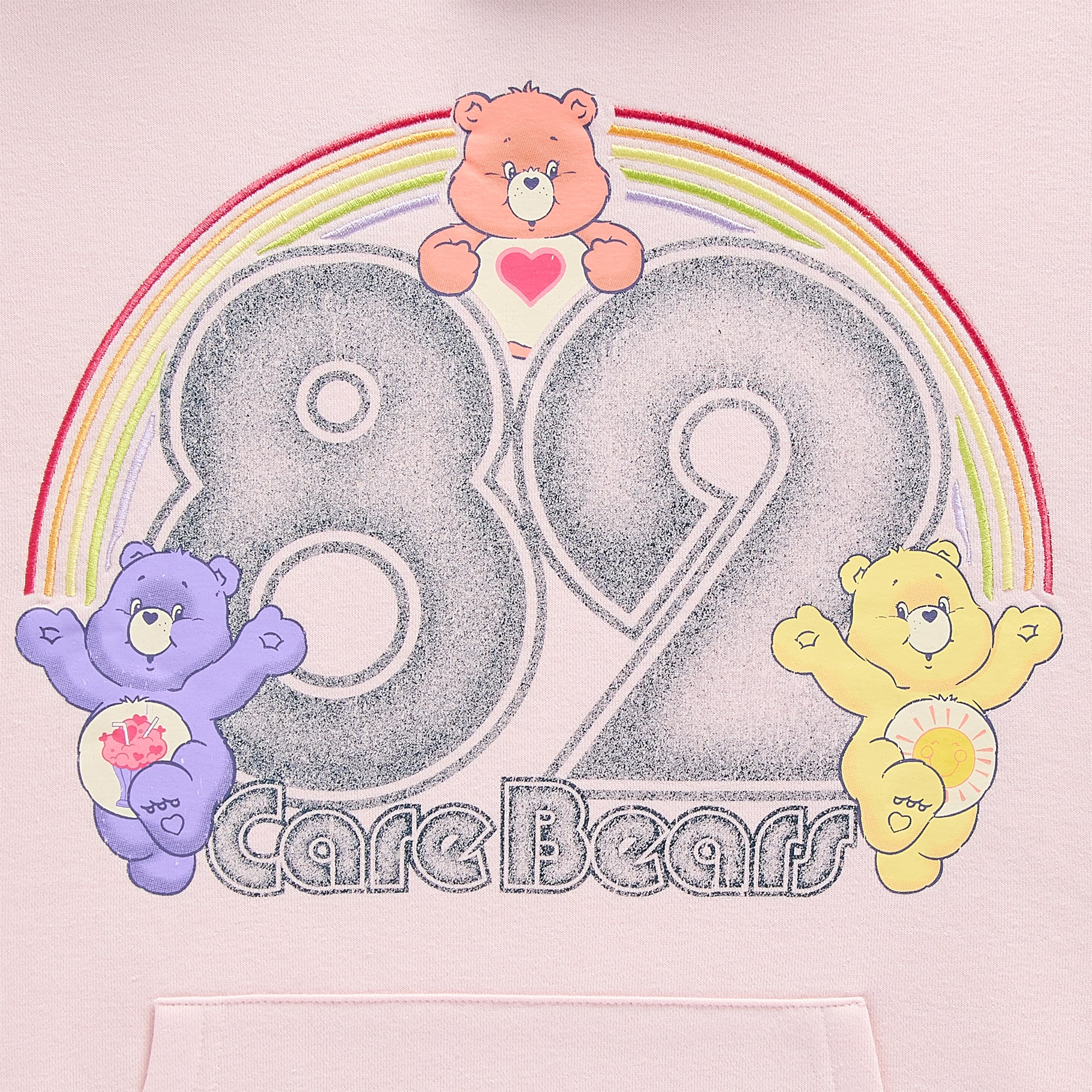 New World Carebears Hoodie Womens Juniors Long Sleeve Care Bears Fleece