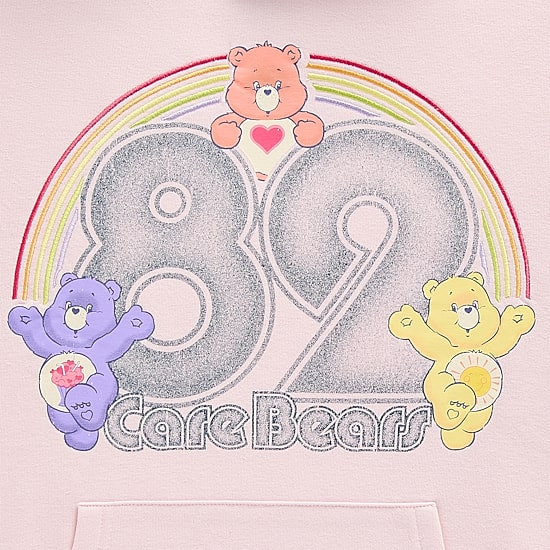 New World Carebears Hoodie Womens Juniors Long Sleeve Care Bears Fleece Hoodie