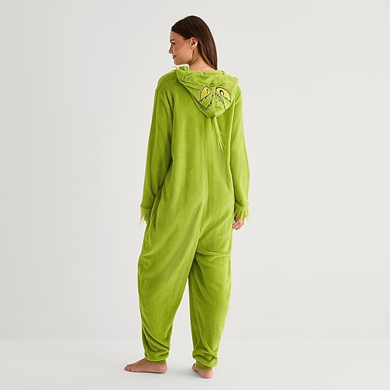 Unisex Adult Dr. Seuss Grinch Long Sleeve Matching Family Pajama Set