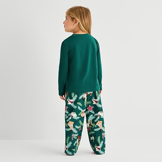 North Pole Trading Co. Toddler Unisex Crew Neck Long Sleeve 2-pc. Matching Family Pajama Set