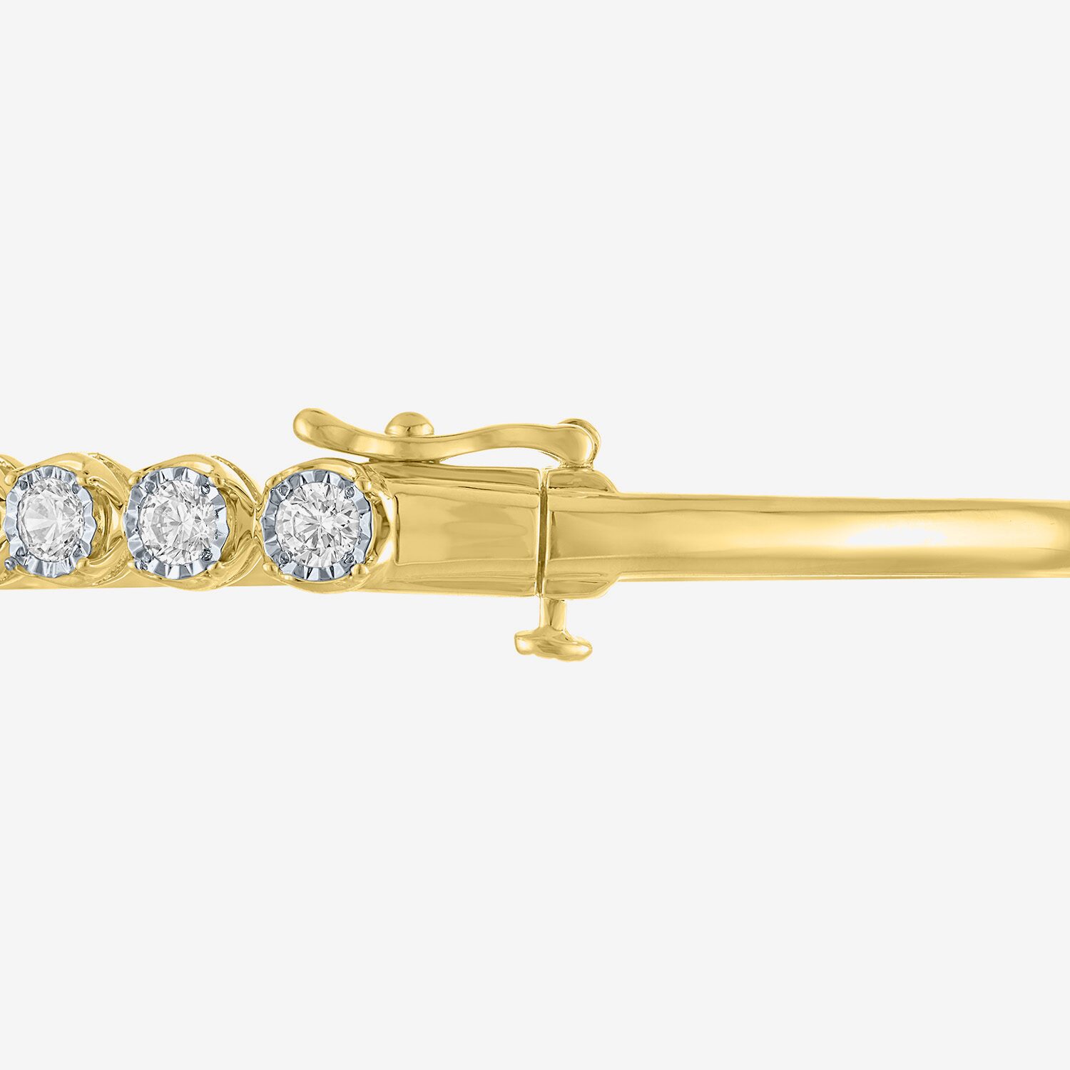 (G-H / Si1-Si2) Womens 2 CT. T.W. Lab Created White Diamond Sterling Silver 7 Inch Tennis Bracelet