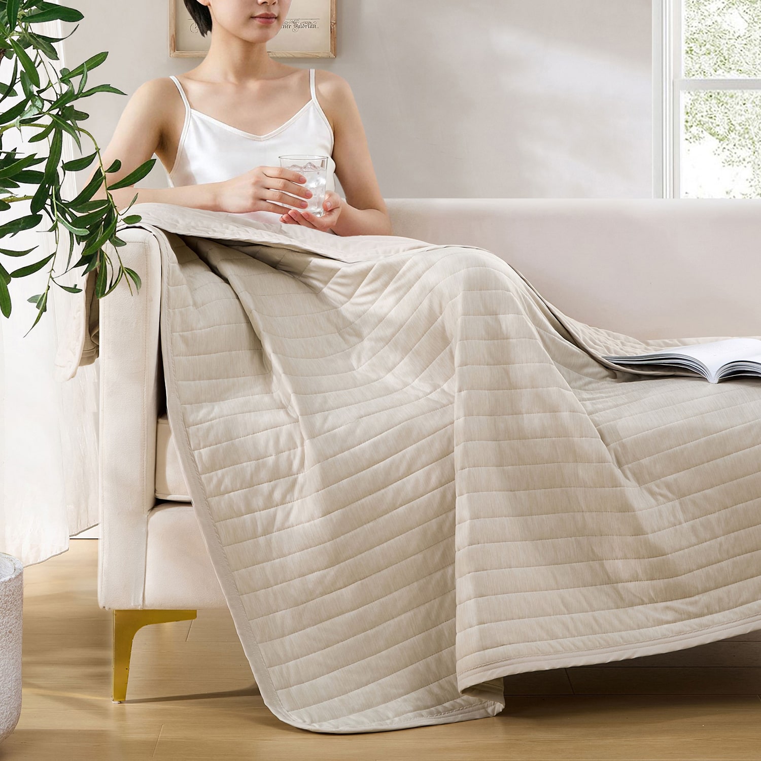 Swift Home Cooling Reversible Throw