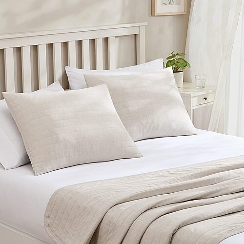 Swift Home Cooling Pillow Sham In Beige