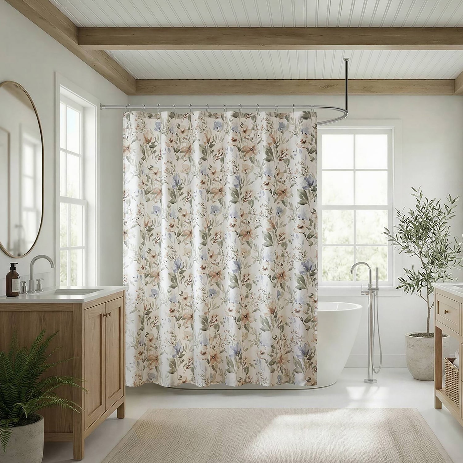 Harbor House Harbor House Herbal Shower Curtain