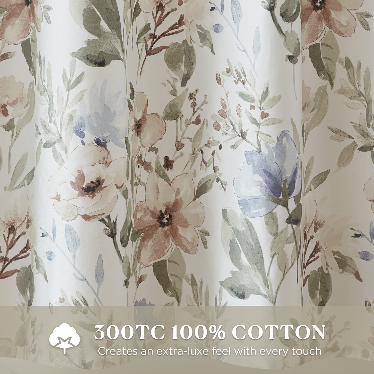 Harbor House Harbor House Herbal Shower Curtain