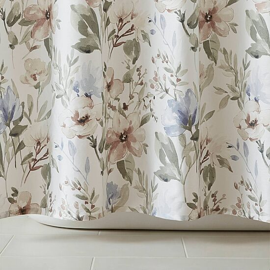 Harbor House Herbal Cotton Shower Curtain