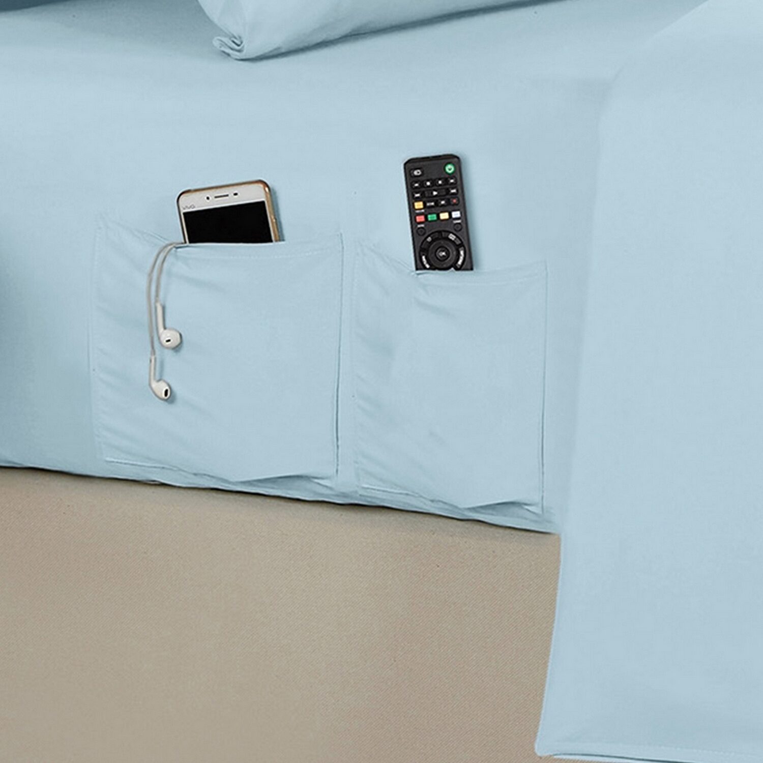 Kathy Ireland Smart With Side Pocket Sheet Set