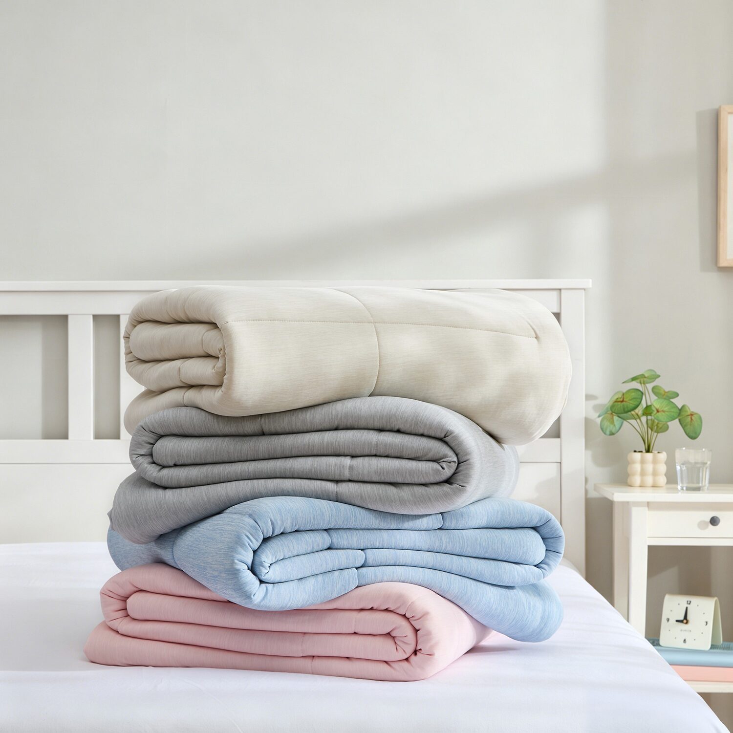 Swift Home Cooling Reversible Down Alternative Wrinkle Resistant Comforter