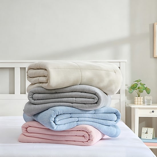 Swift Home Cooling Reversible Down Alternative Wrinkle Resistant Comforter