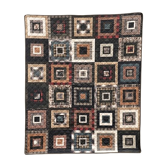 Donna Sharp Lodge Square Washable Throw