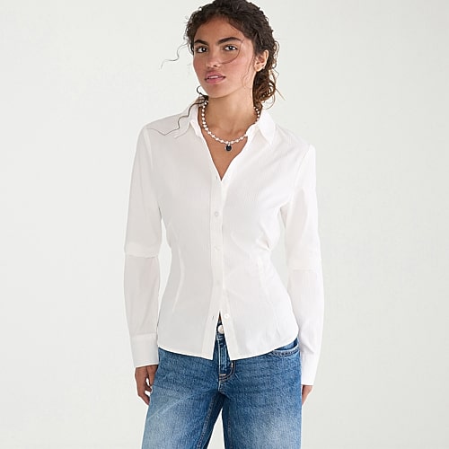 Aéropostale Womens Juniors Long Sleeve Regular Fit Button-down Shirt In Beige