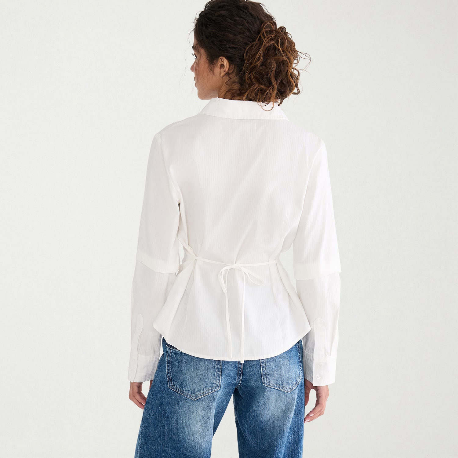 AEROPOSTALE Womens Juniors Long Sleeve Regular Fit Button-Down Shirt