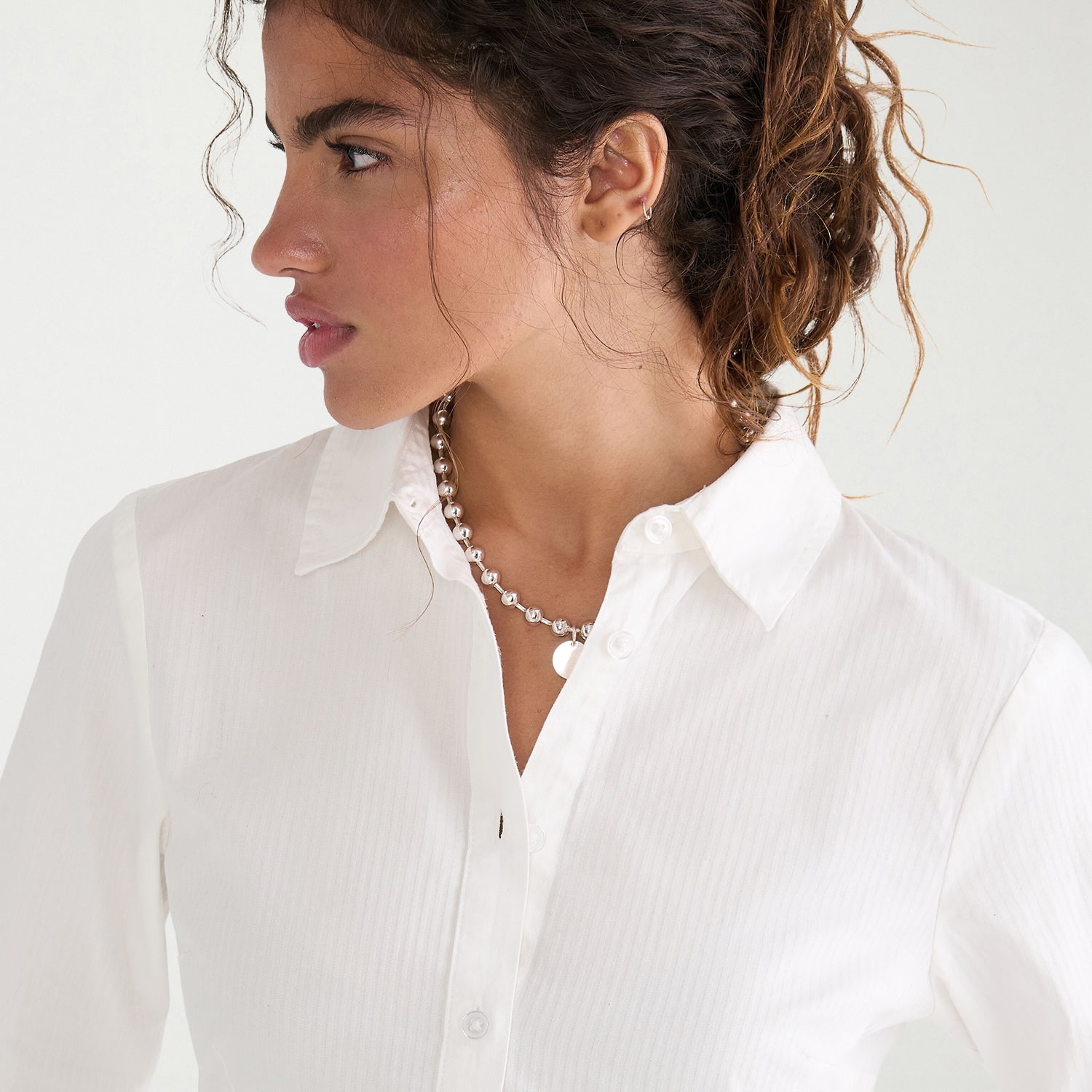 AEROPOSTALE Womens Juniors Long Sleeve Regular Fit Button-Down Shirt