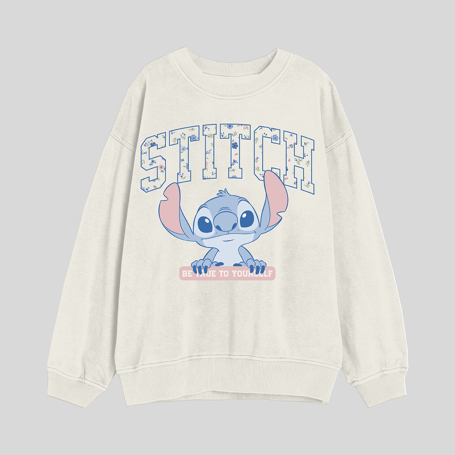 Little & Big Kid Girls Crew Neck Fleece Long Sleeve Stitch Sweatshirt