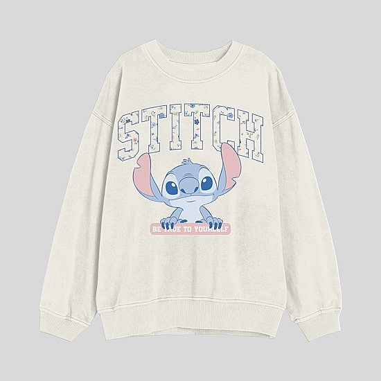 Little & Big Kid Girls Crew Neck Fleece Long Sleeve Stitch Sweatshirt
