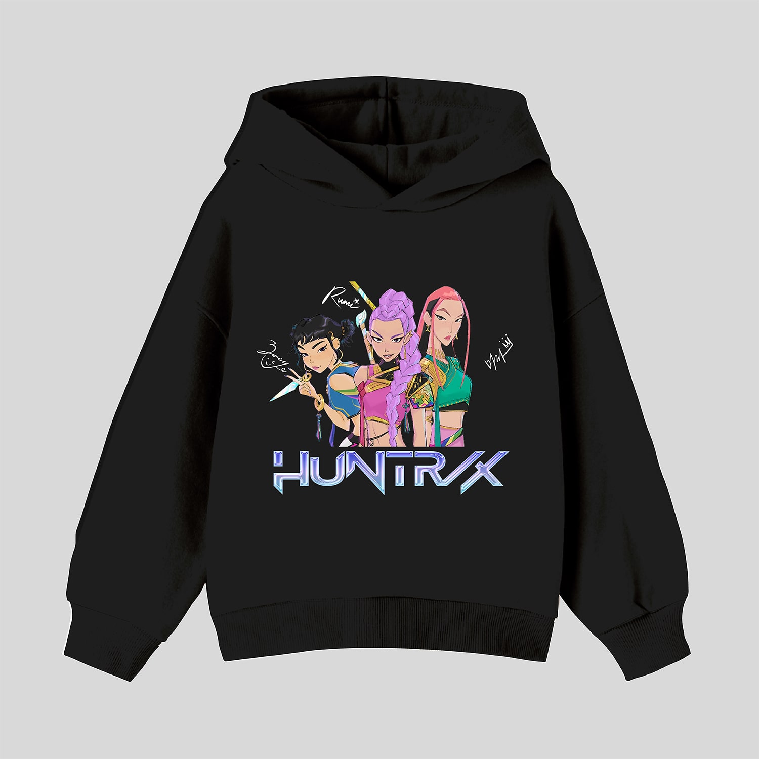 Little & Big Kid Girls Long Sleeve KPOP Demon Hunters Fleece Hoodie