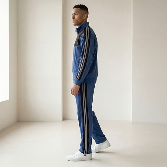 Royal Threads Mens Long Sleeve Track Suit