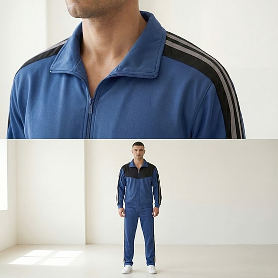 Royal Threads Mens Long Sleeve Track Suit