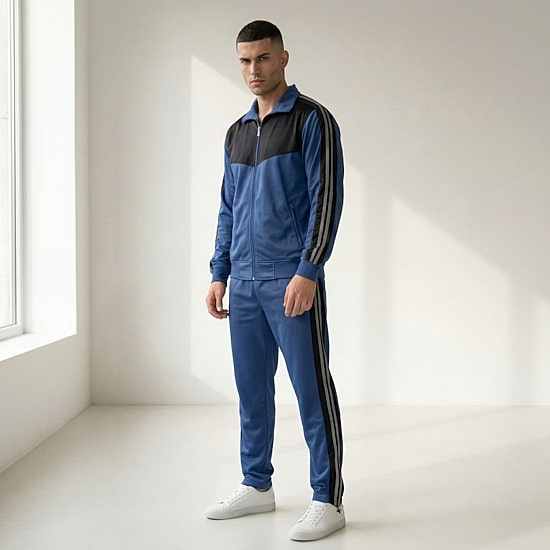 Royal Threads Mens Long Sleeve Track Suit