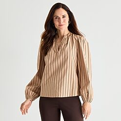 Beige Blouses Tops - Women | JCPenney