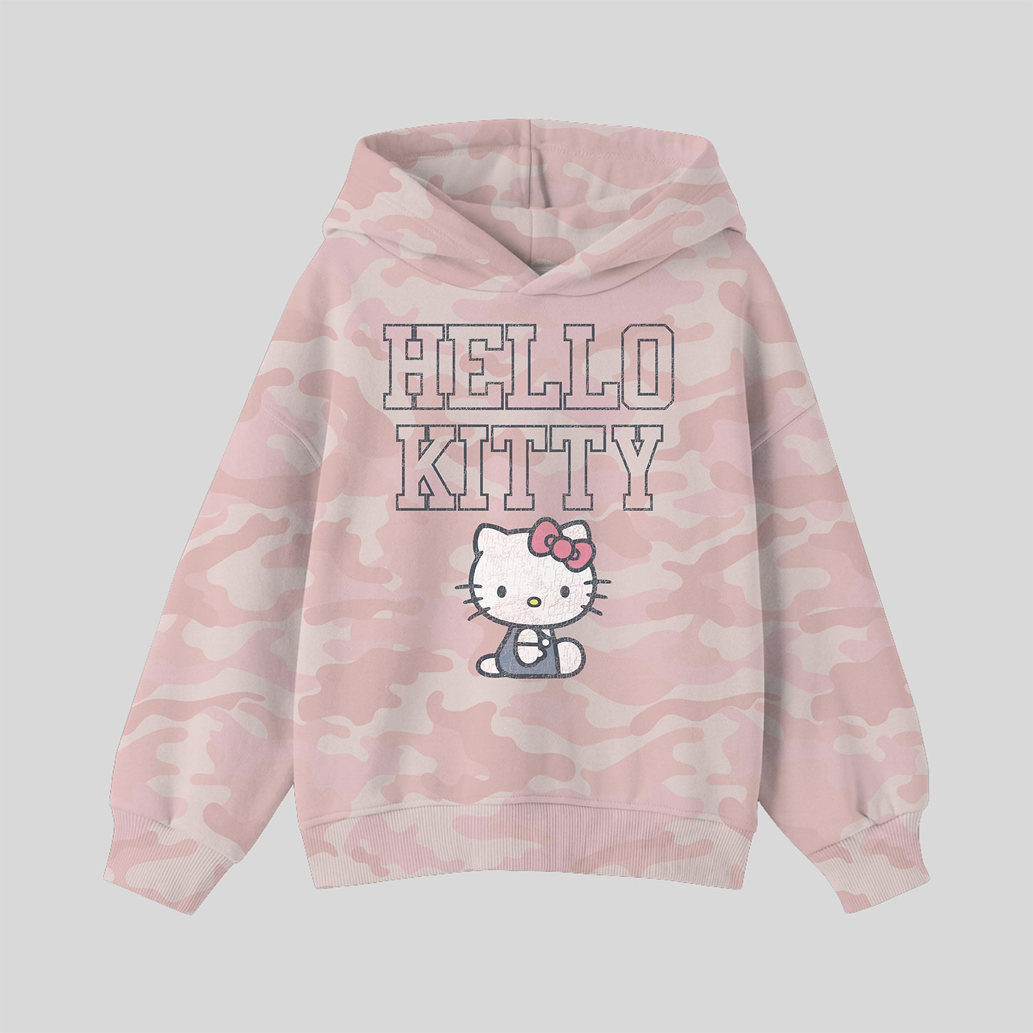 Little & Big Kid Girls Long Sleeve Hello Kitty Fleece Hoodie