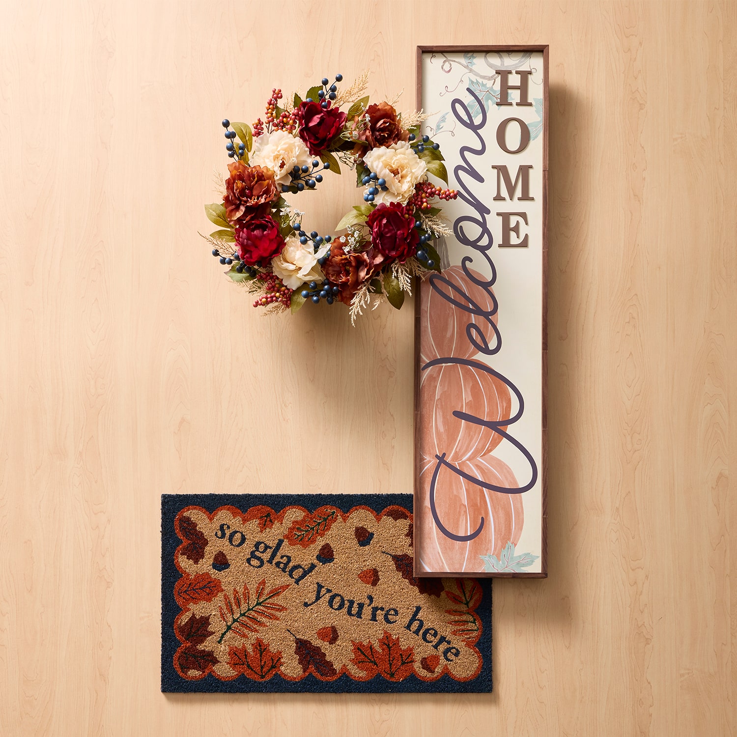 Layerings Peony Juniper Berry Wreath