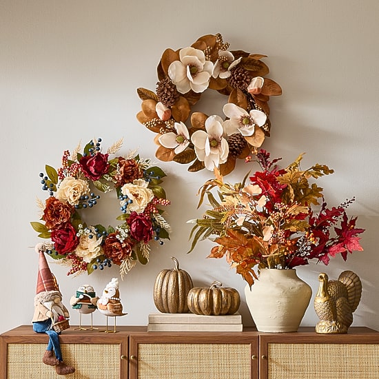 Layerings Magnolia Bronze Wreath