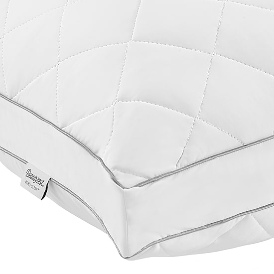 Beautyrest Cooling Quilted Down Alternative Firm Density Bed Pillow