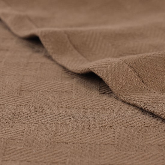 SUPERIOR® Basketweave All Season Breathable 100% Cotton Midweight Blanket