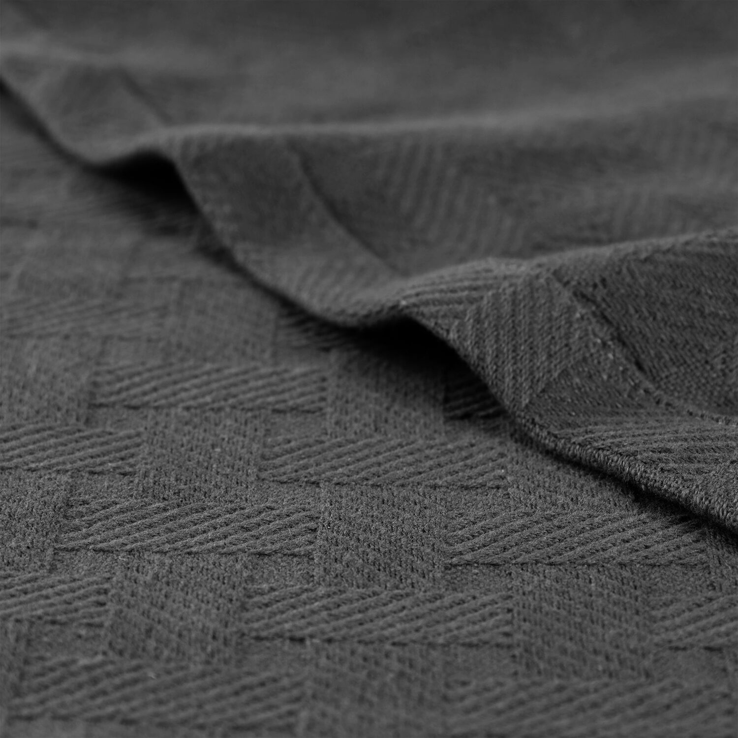 SUPERIOR® Basket Weaveall Season Breathable 100% Cotton Midweight Blanket