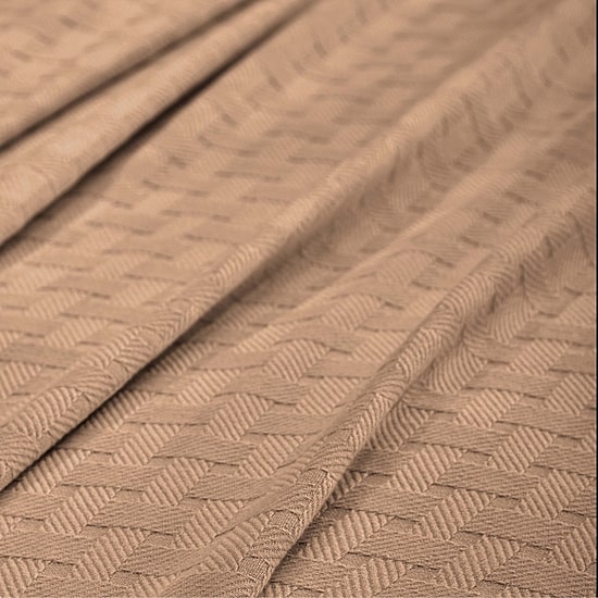 SUPERIOR® Basketweave All Season Breathable 100% Cotton Midweight Blanket